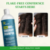 Ultra Anti-Dandruff Shampoo, Medicated Fungus-control Sulphur Formula With Rosemary, and Tea Tree Oil, Relief from Itchy Flakes and Dry Scalp