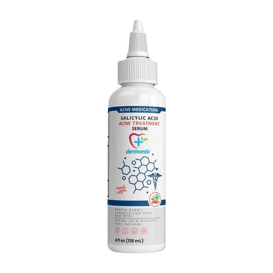 Dermveda acne treatment serum with salicylic acid for cystic acne treatment