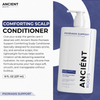 Ancient Roots Psoriasis Support Conditioner for Dry Flaky Scalp, Comforting Scalp Conditioner with Aloe Vera, Fenugreek, Flaxseed, Hibiscus, Amla and Black Seed, 8 Fl Oz