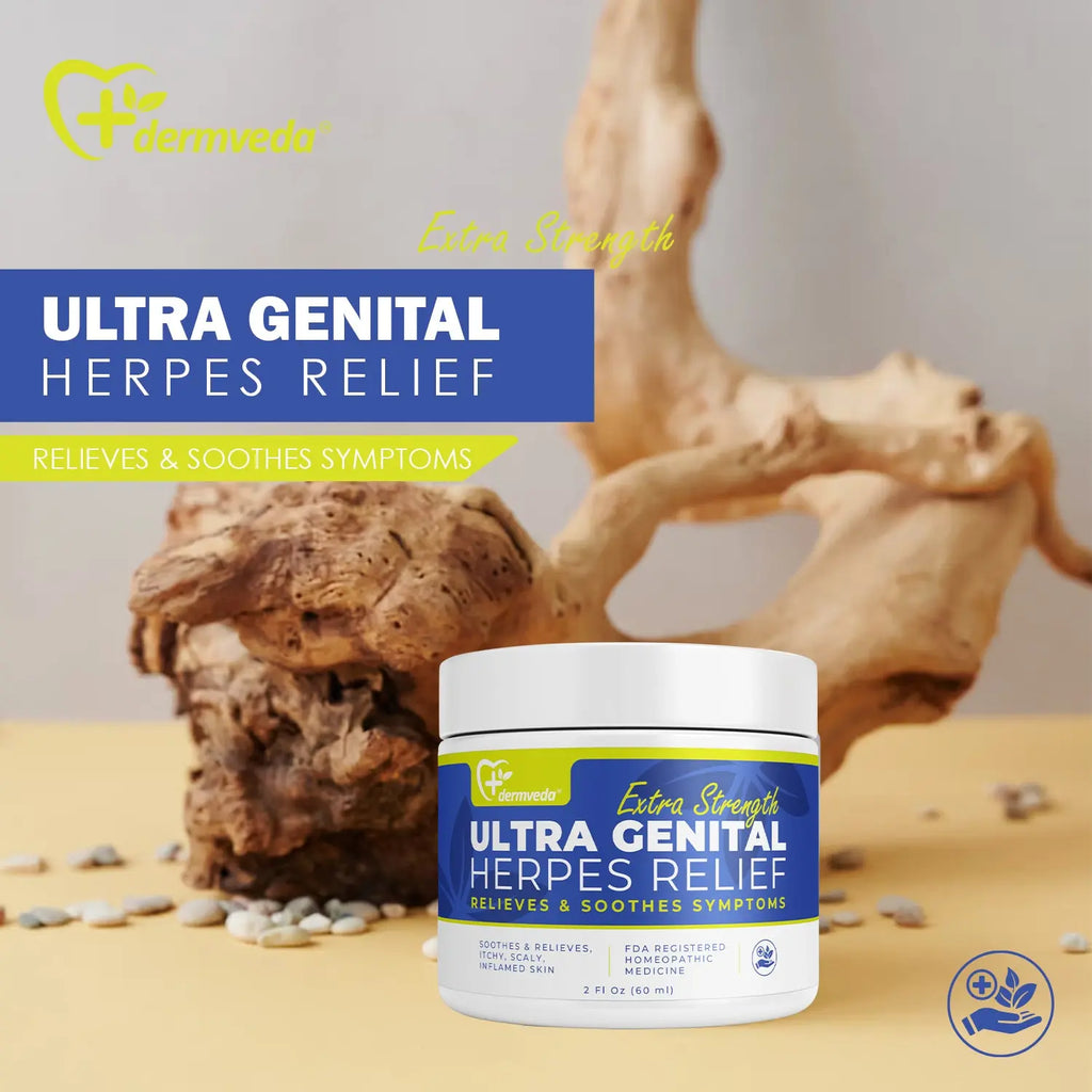 Ultra Genital Herpes Relief Cream, Soothing Treatment for Symptom Relief, Itchy and Inflamed Skin, Fast-Acting Genital Herpes Outbreak Relief. Celsius Herbs