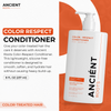 Ancient Roots Color-Respect Conditioner for Color-Treated Hair, Silicone Free Conditioner for Dyed Highlighted Hair, Aloe Vera Amla Turmeric Hibiscus Fenugreek, 8 Fl Oz