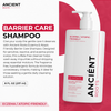 Ancient Roots Eczema Atopic Friendly Shampoo for Reactive Scalp, Barrier Care Shampoo with Aloe Vera, Flaxseed, Gotu Kola, Sweet Indrajao and Sweet Flag, 8 Fl Oz
