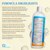 Dermveda Folliculitis Shampoo for Itchy Dry Scalp Flaking and Scaling, Fragrance-Free Homeopathic Formula, 4 Fl Oz