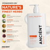 Ancient Roots Color-Respect Shampoo for Color-Treated Hair, Sulfate Free Shampoo, Aloe Vera Reetha Shikakai Amla Turmeric, Gentle Cleanse Smoothness Shine Support, 8 Fl Oz