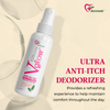 Dermveda V Glow Feminine Hygiene Spray – Vaginal Itch & Odor Wash for Sensitive Skin