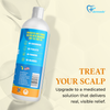 Dermveda Folliculitis Shampoo for Itchy Dry Scalp Flaking and Scaling, Fragrance-Free Homeopathic Formula, 4 Fl Oz