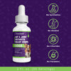 PetGlow® Natural Hip & Joint Arthritis Relief Drops with Curcumin & Boswellia for Dogs & Cats