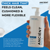 Ancient Roots Thick Hair Rich Detangling Shampoo, Sulfate Free Shampoo, Aloe Vera Flaxseed Fenugreek Hibiscus Amla, Frizz Control Nourishing Cleanse and Smoothness, 8 Fl Oz