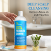 Dermveda Folliculitis Shampoo for Itchy Dry Scalp Flaking and Scaling, Fragrance-Free Homeopathic Formula, 4 Fl Oz