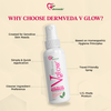 Dermveda V Glow Feminine Hygiene Spray – Vaginal Itch & Odor Wash for Sensitive Skin