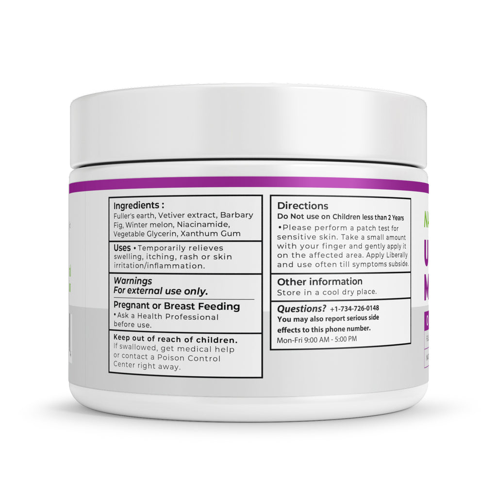 Dermveda Ultra Moisturizer for Oily Skin, Oil-Free Hydration with Fuller's Earth and Barbary Fig Extract - Non-Comedogenic Formula for Skin