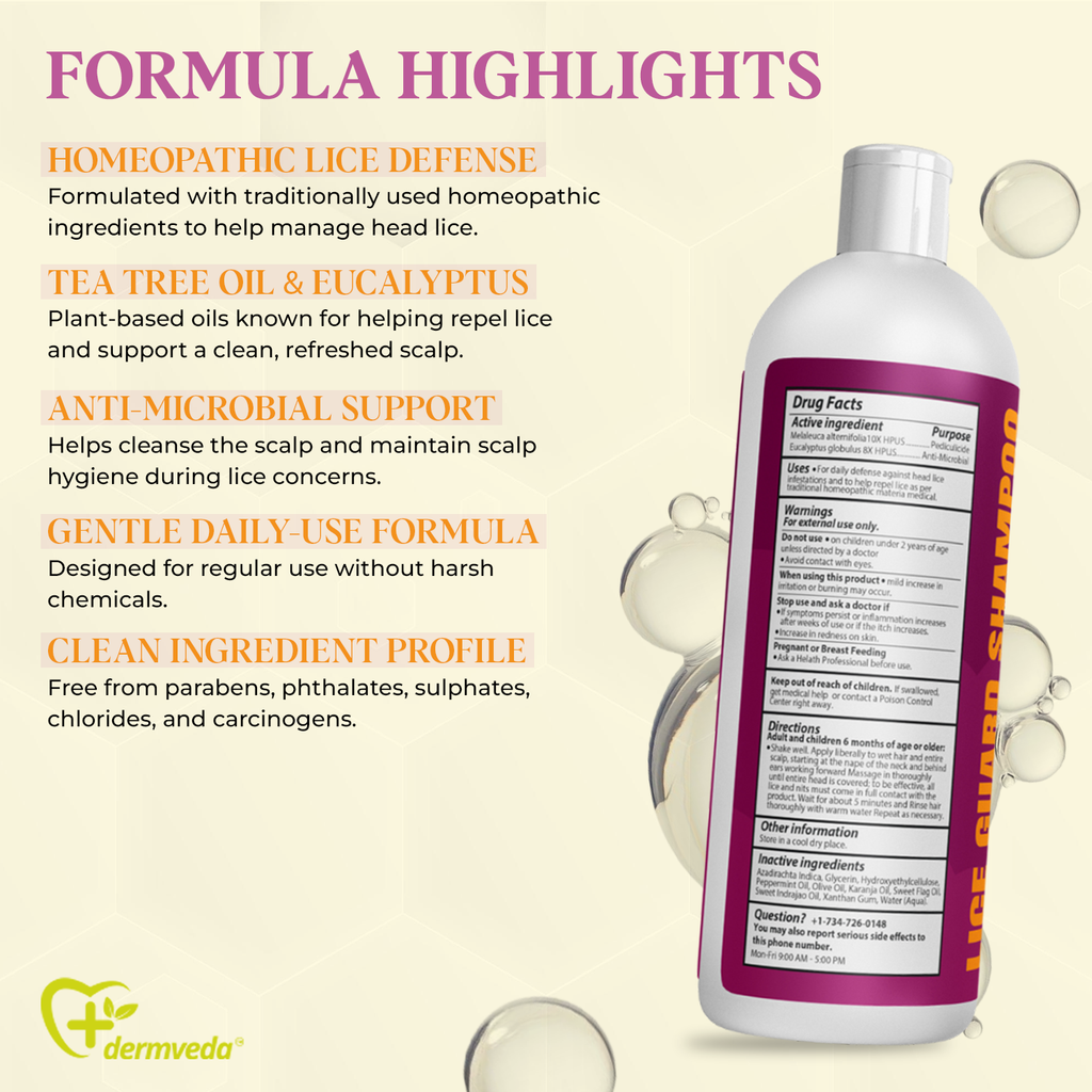 Dermveda Lice Guard Shampoo