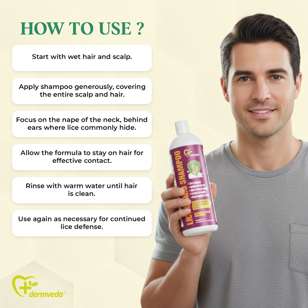 Dermveda Lice Guard Shampoo