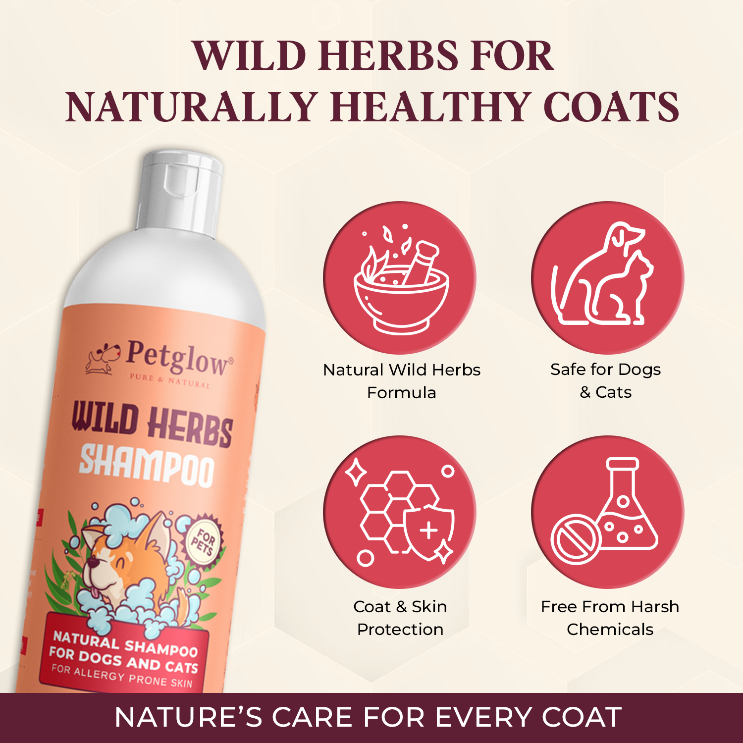 Natural Wild Herbs Shampoo 8