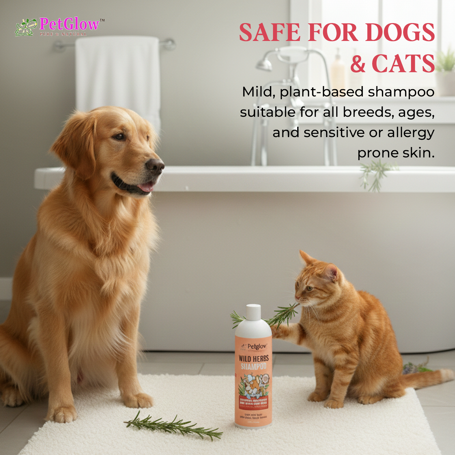 Natural Wild Herbs Shampoo 9