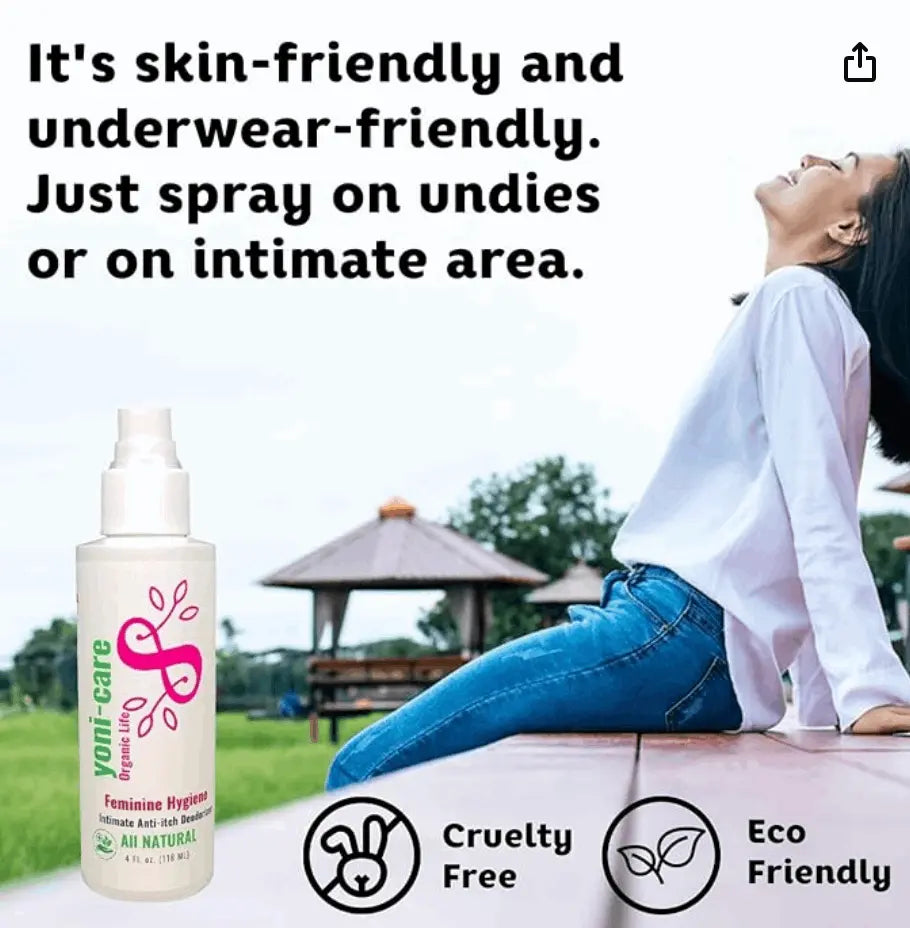Yoni-Care feminine hygiene spray for intimate care and itch relief