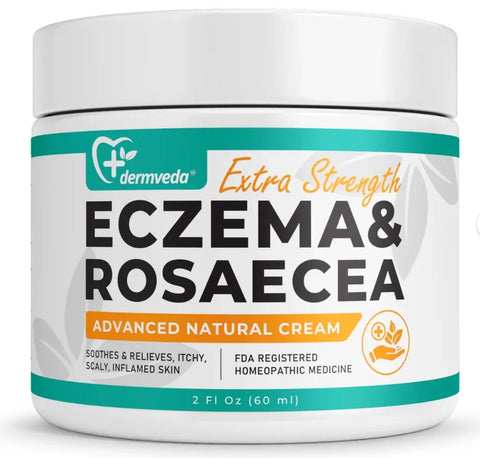 Dermveda Eczema and Rosacea Advanced Natural Cream Celsius Herbs