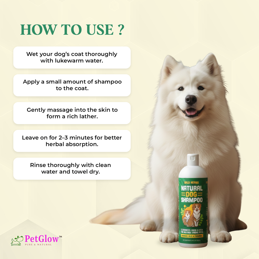 Wild Herbs Natural Dog Shampoo 5