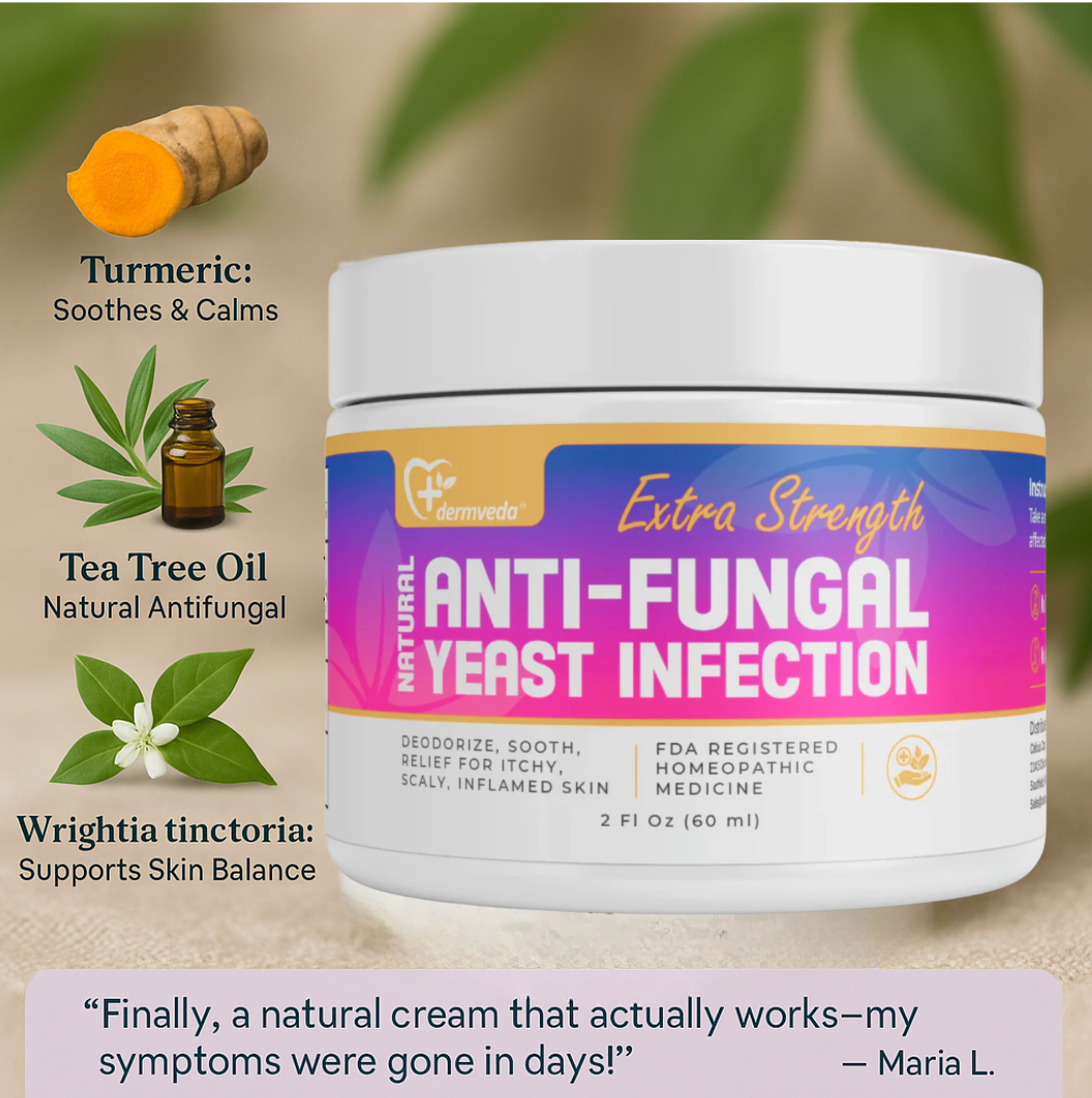 Vaginal yeast infection treatment cream