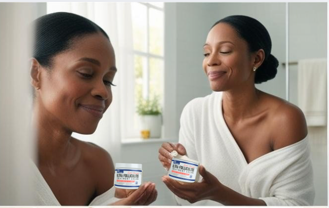 Folliculitis Cream: Advanced Relief with Sulfur, Curcumin, Neem & Aloe Vera